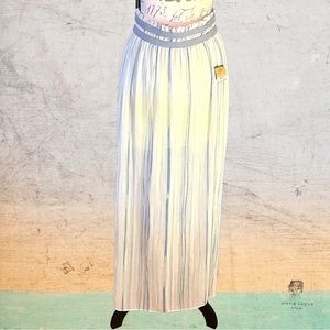 Rachel Roy Meet Me In Montauk Sea Foam Sheer Maxi Skirt New W Tags Size L